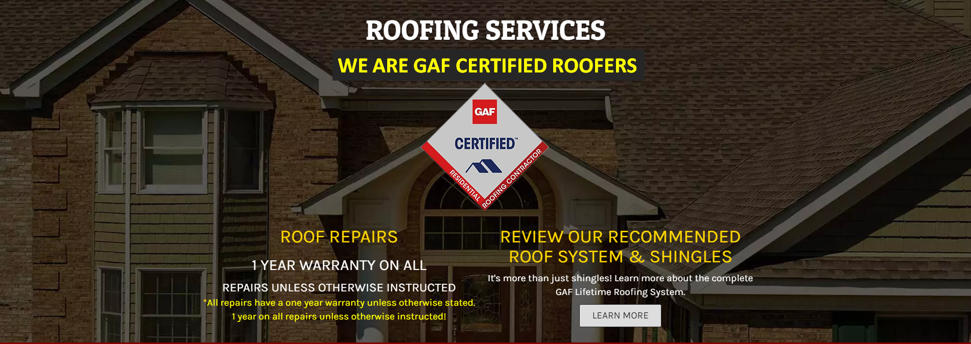 Dallas Roofers GAF Certified Roofers